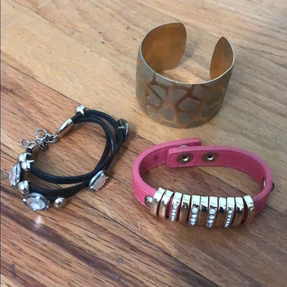Three beautiful bracelets